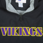 Reebok - Minnesota Vikings 1/4 Zip Windbreaker 1990s Large Vintage Retro Football