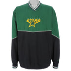 NHL - Dallas Stars Embroidered Pullover Windbreaker  1990s 2X-Large Vintage Retro Hockey