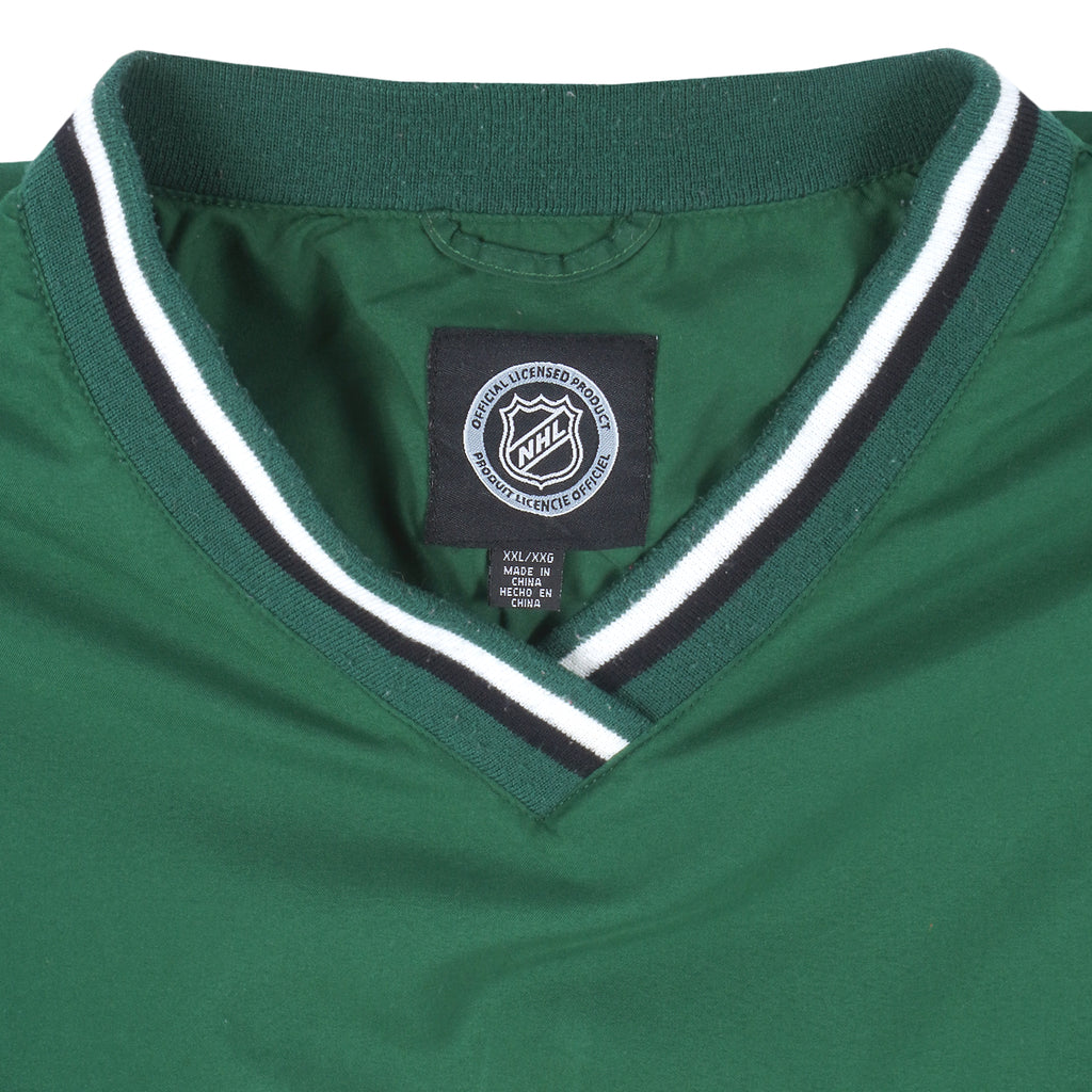 NHL - Dallas Stars Embroidered Pullover Windbreaker  1990s 2X-Large Vintage Retro Hockey