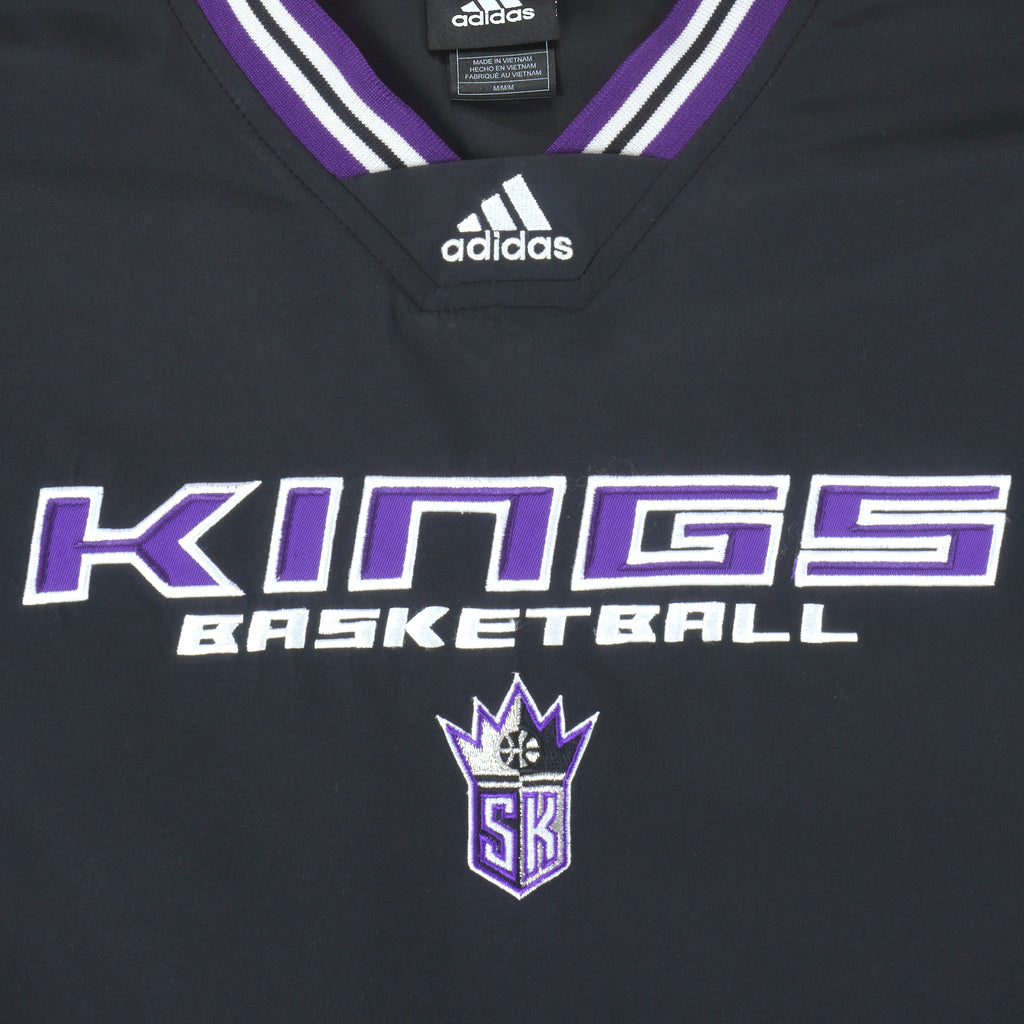 Adidas - Sacramento Kings Embroidered Windbreaker Medium Vintage Retro Basketball