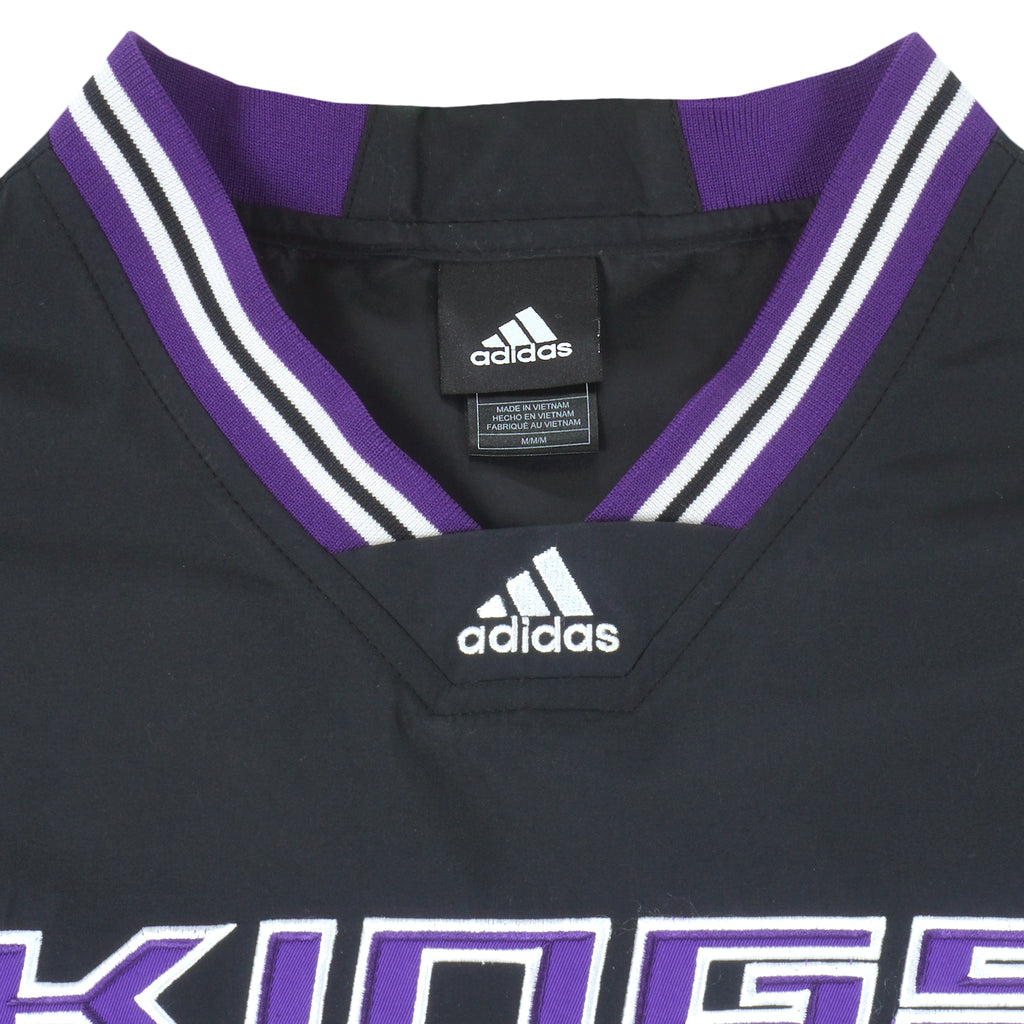 Adidas - Sacramento Kings Embroidered Windbreaker Medium Vintage Retro Basketball