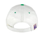 Logo 7 - 7-Up, Shoot Out Leather Basketball Strapback Hat 1990s OSFA Vintage Retro