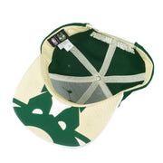Adidas - Milwaukee Bucks Embroidered Snapback Hat 1990s OSFA Vintage Retro Basketball