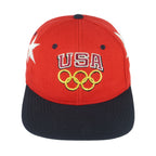 Champion - Team USA Olympic Rings Embroidered Wool Snapback Hat 1996 OSFA Vintage Retro