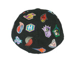 NBA (New Era) - Embroidered Team Logo All-Over-Print Fitted Hat 7-1/2