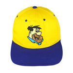 Vintage (ANNCO) - Fred Flintstone Embroidered Snapback Hat 1990s OSFA Vintage Retro