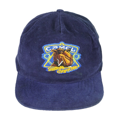 Vintage (Camel) - Joe Camel Smooth Character Corduroy Snapback Hat 1990s OSFA