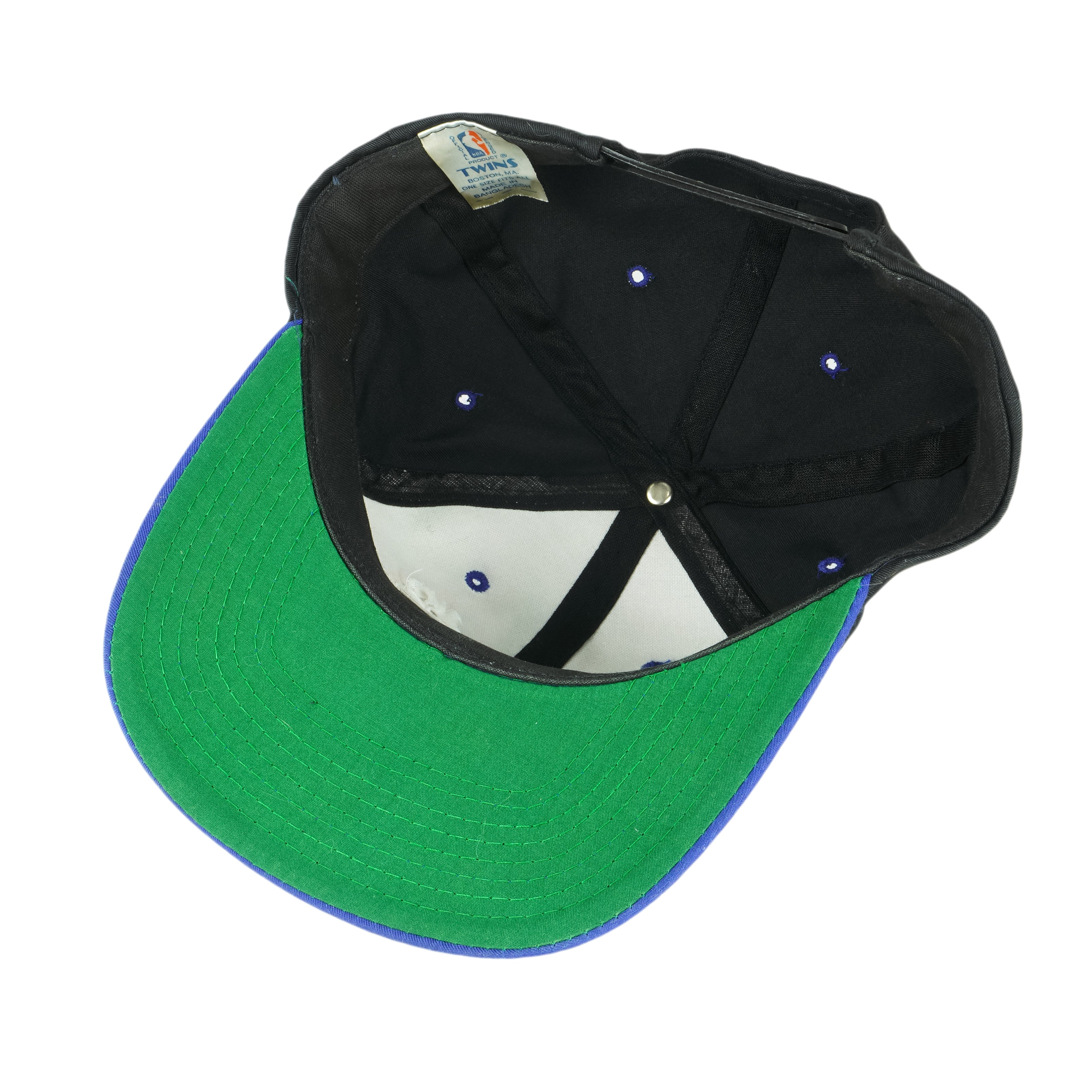 NBA (Twins) - Orlando Magic Spell-Out Snapback Hat 1990s OSFA Vintage Retro