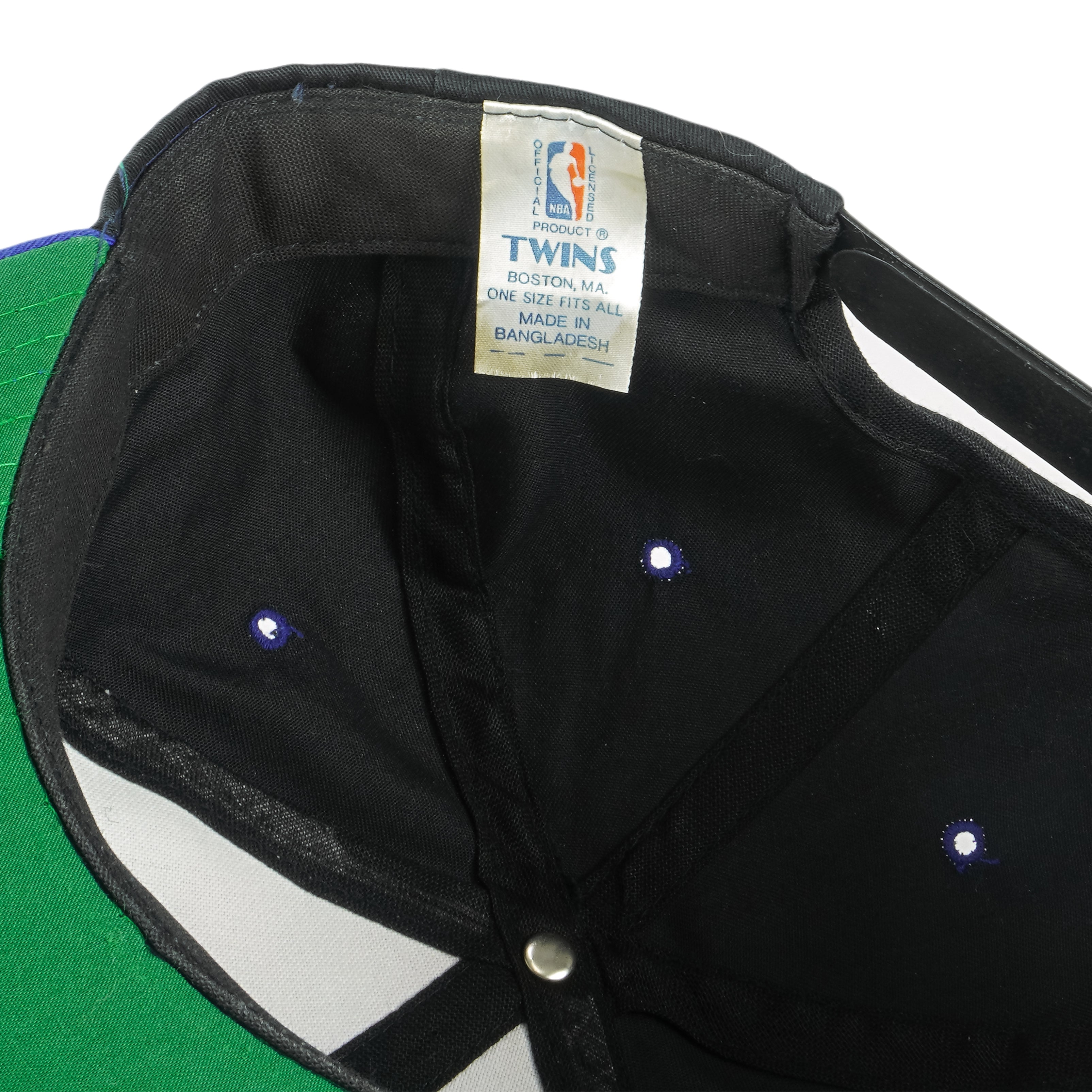 NBA (Twins) - Orlando Magic Spell-Out Snapback Hat 1990s OSFA Vintage Retro