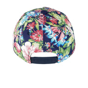 Vintage - Floral Beautiful Spell-Out Snapback Hat OSFA