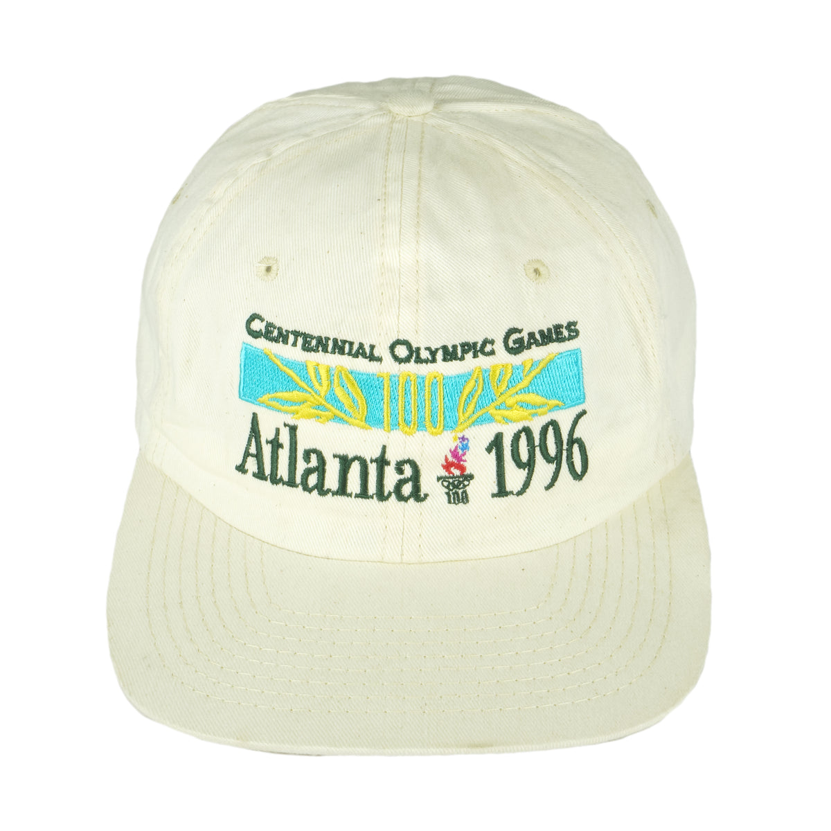 Vintage (Hanes) - Atlanta Centennial Olympic Games  Strapback Hat 1996 OSFA Retro
