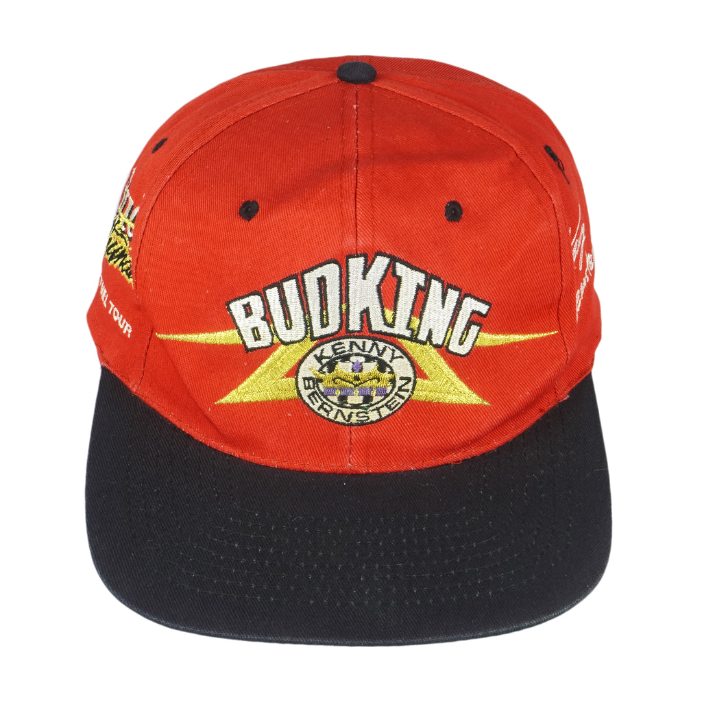 Budweiser - Bud King Kenny Bernstein Top Fuel Tour Snapback 1990s OSFA