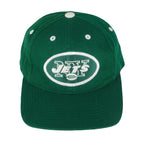 NFL (Logo Athletic) - New York Jets Embroidered Snapback Hat 1990s OSFA Vintage Retro