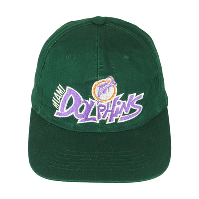 NFL (Collegiate Licensed Product) - Miami Dolphins Snapback Hat 1990s OSFA