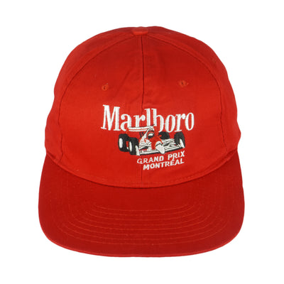 Vintage (Headmaster) - Marlboro Grand Prix Montreal Strapback Hat 1990s OSFA