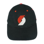 Nike - NBA Portland Trail Blazers Embroidered Wool Strapback Hat 1990s OSFA
