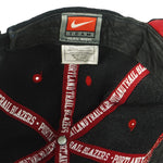 NBA (Nike) - Portland Trail Blazers Embroidered Wool Strapback Hat 1990s OSFA Vintage Retro
