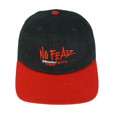 Vintage (No Fear) - Dangerous Sports Gear Embroidered Snapback Hat 1990s OSFA