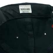 Vintage (Marlboro) - Black Embroidered M Strapback Hat 1990s OSFA