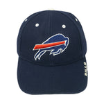 NFL (Twins Enterprise) - Buffalo Bills Embroidered Strapback Hat 1990s OSFA Vintage Retro