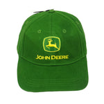 Vintage - John Deere Nothing Runs Like a Deere Strapback Hat with Tags 1990s OSFA Deadstock Retro