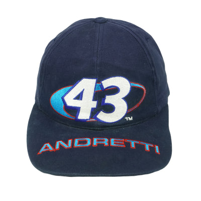 NASCAR (H3 Sportgear) - STP Racing John Andretti #43 Embroidered Strapback Hat 1990s OSFA