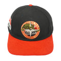 Vintage (Marlboro) - Black & Red Adventure Team Gecko Strapback Hat 1990s OSFA Retro
