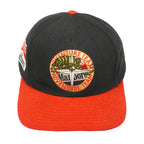 Vintage (Marlboro) - Black & Red Adventure Team Gecko Strapback Hat 1990s OSFA Retro