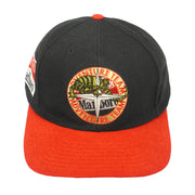 Vintage (Marlboro) - Black & Red Adventure Team Gecko Strapback Hat 1990s OSFA Retro