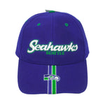 NFL (Twins Enterprise) - Seattle Seahawks Embroidered Hat Deadstock 1990s OSFA