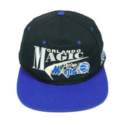 NBA - Orlando Magic Embroidered Logo Snapback Hat 1990s OSFA Vintage Retro