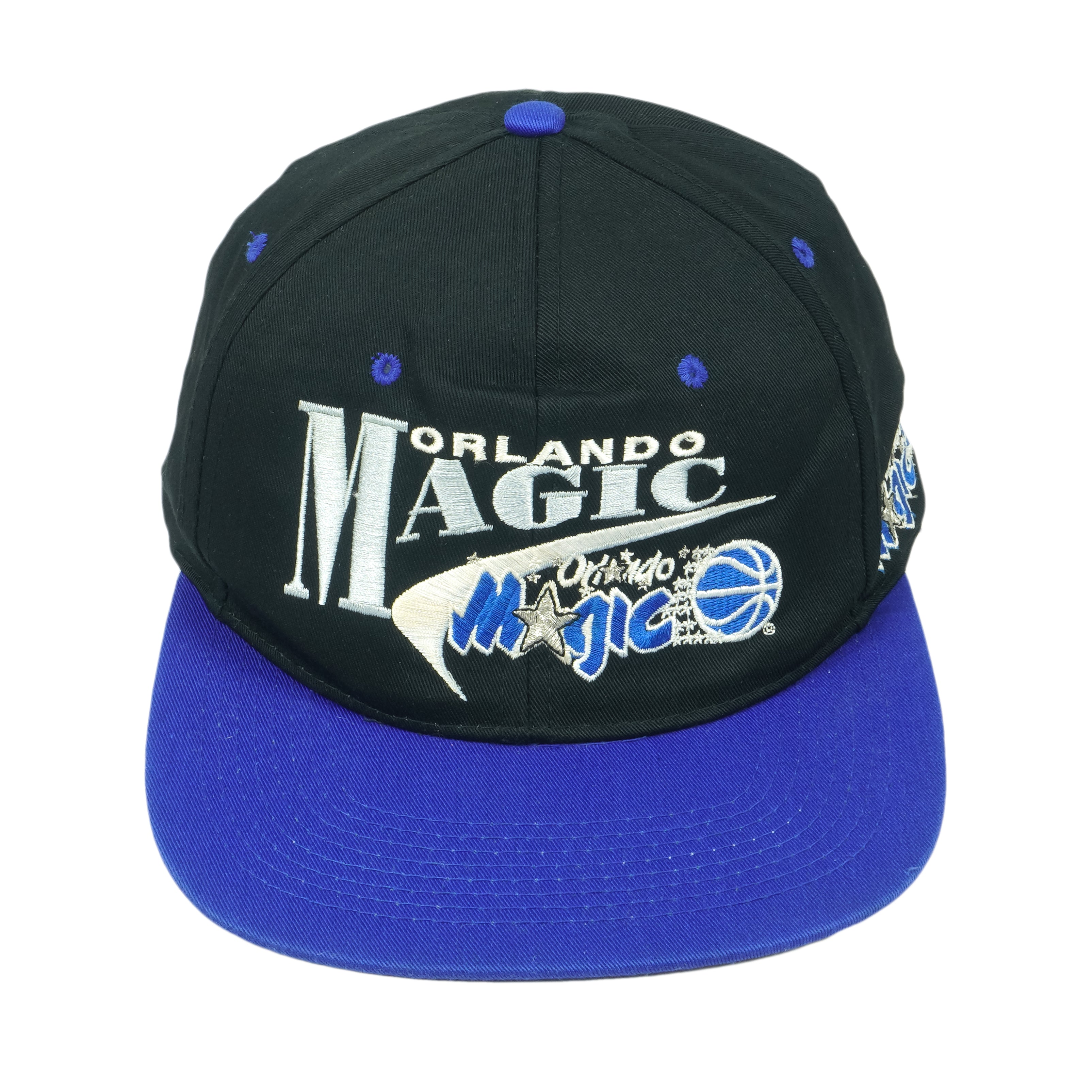 NBA - Orlando Magic Embroidered Logo Snapback Hat 1990s OSFA Vintage Retro
