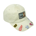 NHL (American Needle) - Original Six Embroidered Team Logos Strapback Hat 1990s OSFA