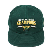NHL (New Era) - Dallas Stars Pacific Division Champions Strapback Hat 2000 OSFA Vintage Retro Playoffs