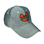 Vintage - Silver Wu-Tang Clan Embroidered Flexible Fitted Hat 1996 Large