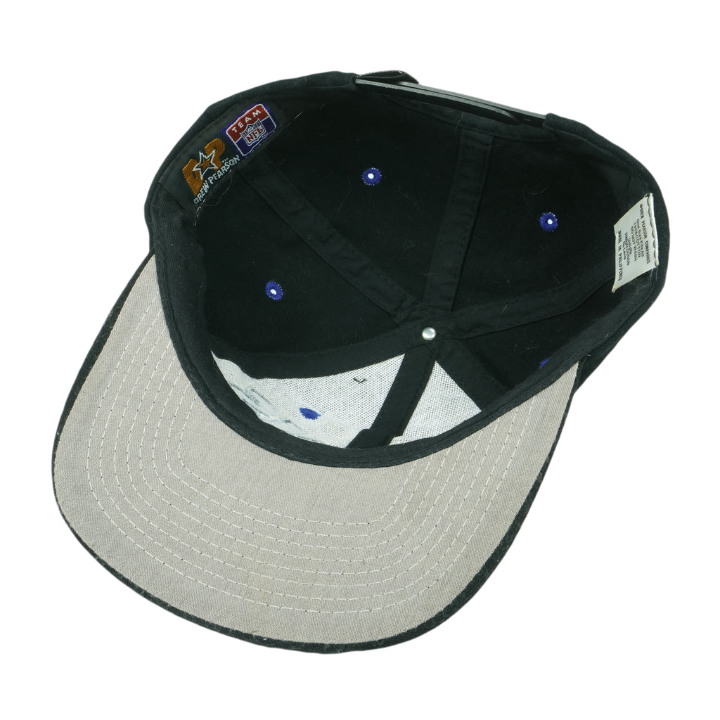 NFL (Drew Pearson) - Detroit Lions Embroidered Strapback Hat 1990s OSFA