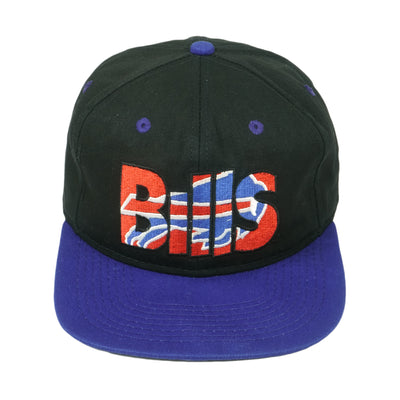 NFL (#1 Apparel) - Buffalo Bills Embroidered Snap Back Hat 1990s OSFA