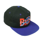 NFL (#1 Apparel) - Buffalo Bills Embroidered Spell-Out Snapback Hat 1990s OSFA Vintage Retro