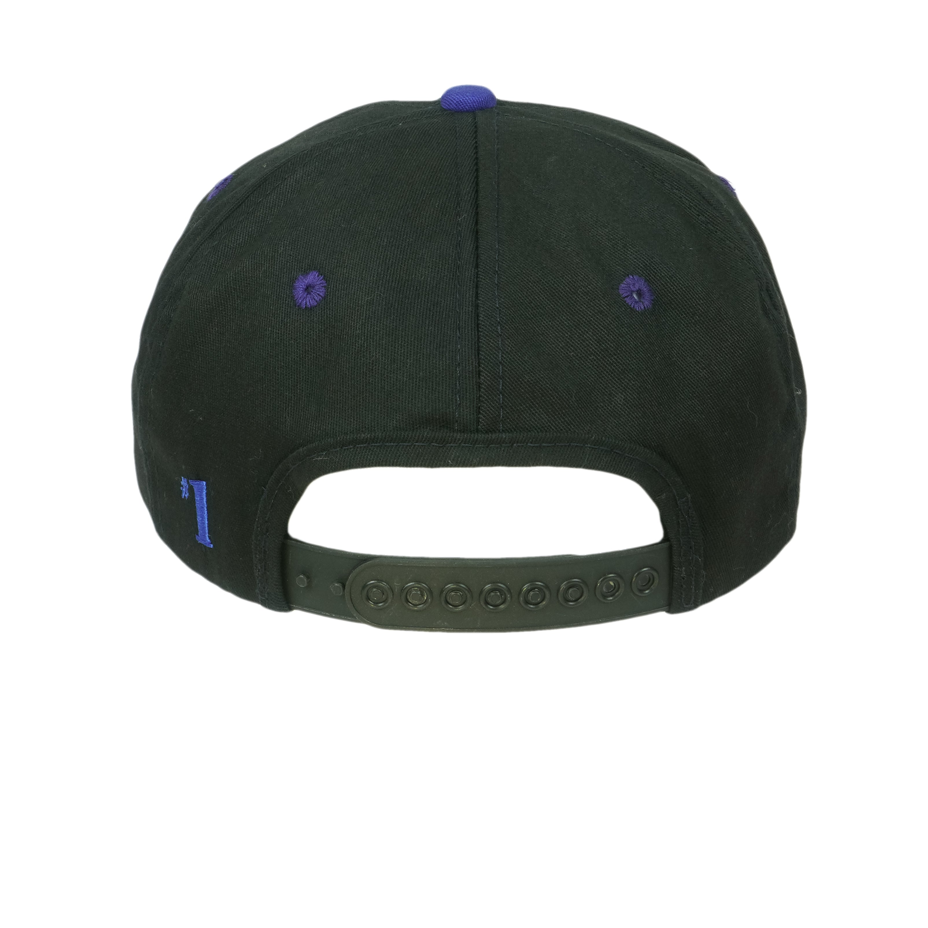 NFL (#1 Apparel) - Buffalo Bills Embroidered Spell-Out Snapback Hat 1990s OSFA Vintage Retro