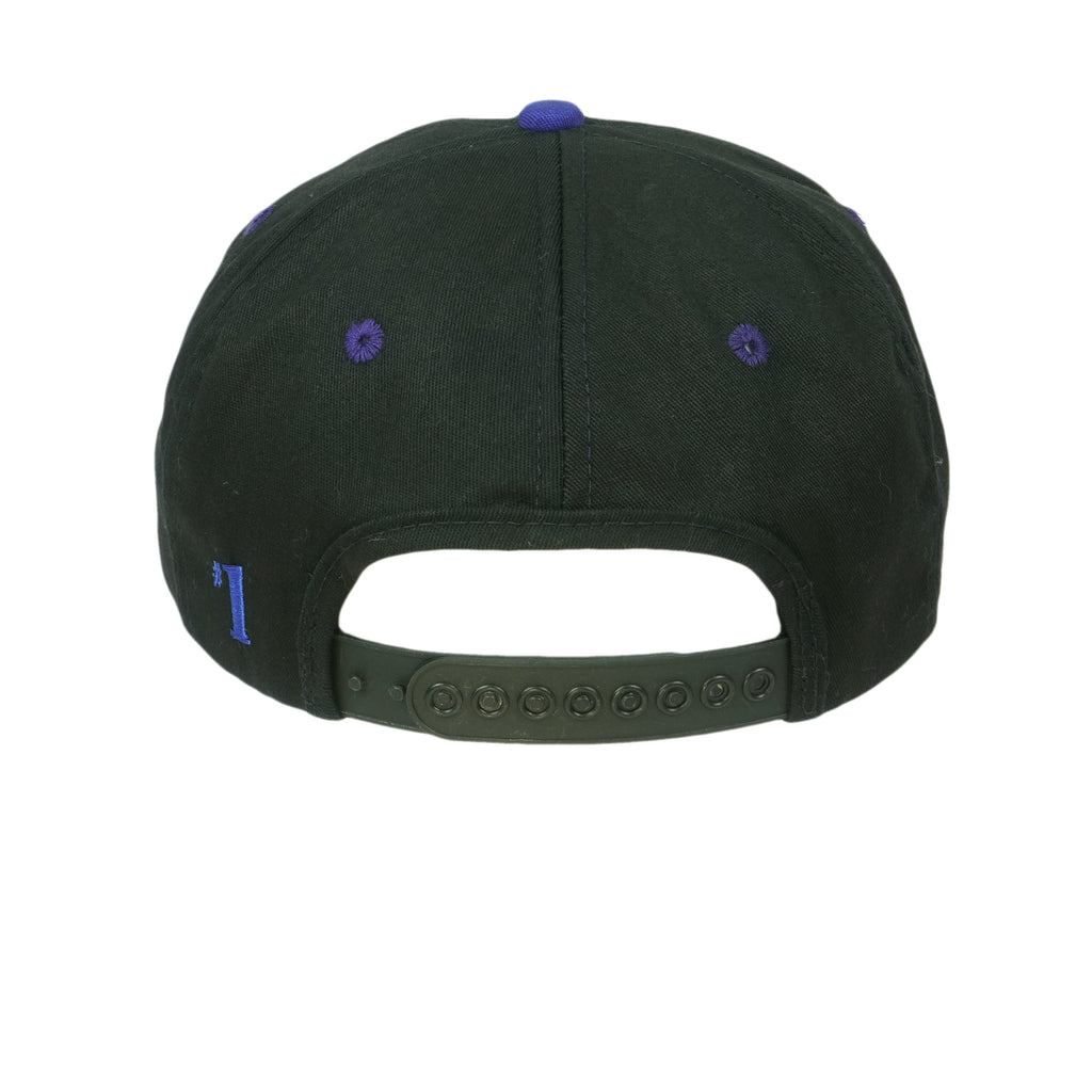 NFL (#1 Apparel) - Buffalo Bills Embroidered Spell-Out Snapback Hat 1990s OSFA Vintage Retro