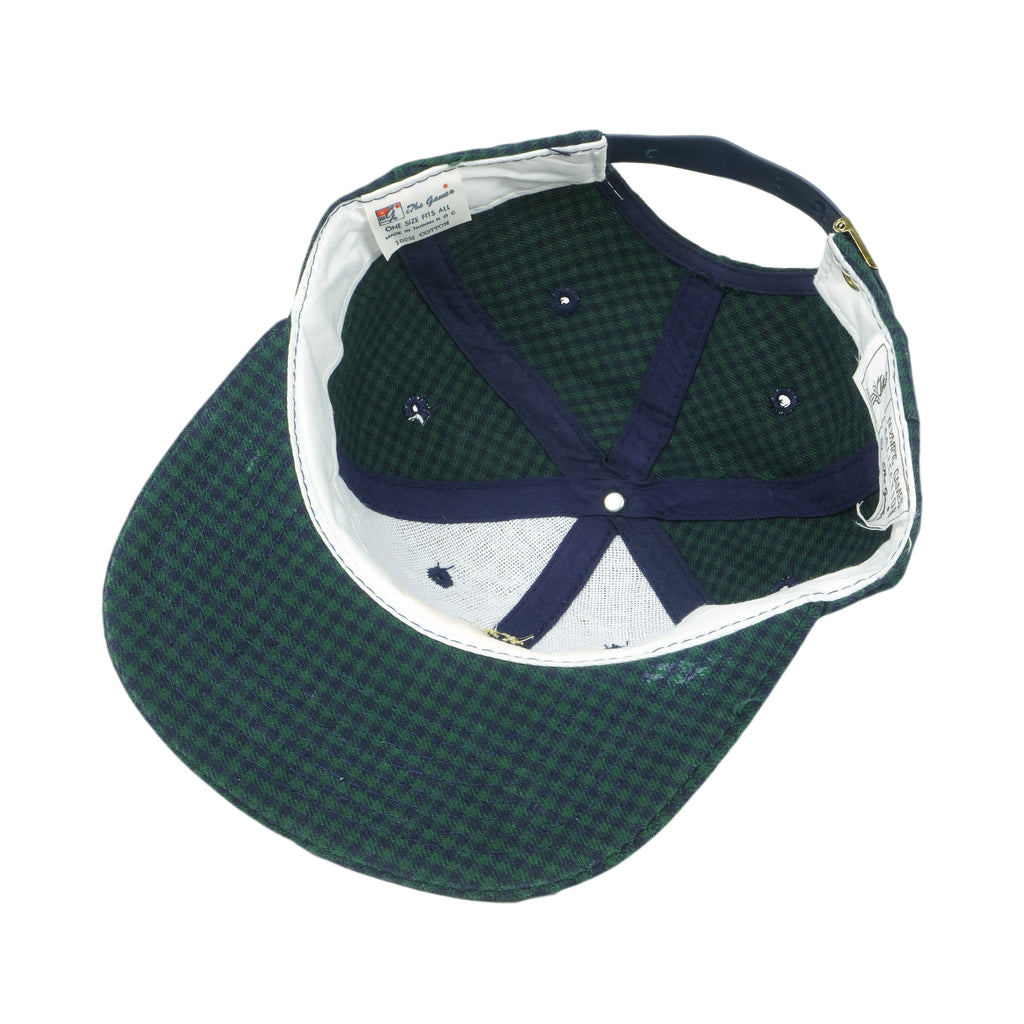 Vintage (The Game) - Atlanta Olympic Games Collection Checked Strapback Hat 1996 OSFA with Gold Embroidery