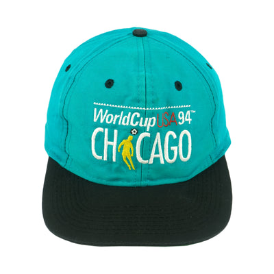 Vintage (McDonalds) - World Cup USA Chicago Embroidered Snapback Hat 1994 OSFA
