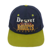 NBA (Twins Enterprise) - Denver Nuggets Embroidered Snapback Hat 1990s OSFA Vintage Retro