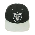 NFL (Sports Specialties) - Los Angeles Raiders Embroidered Logo Snapback Hat 1990s OSFA Vintage Retro