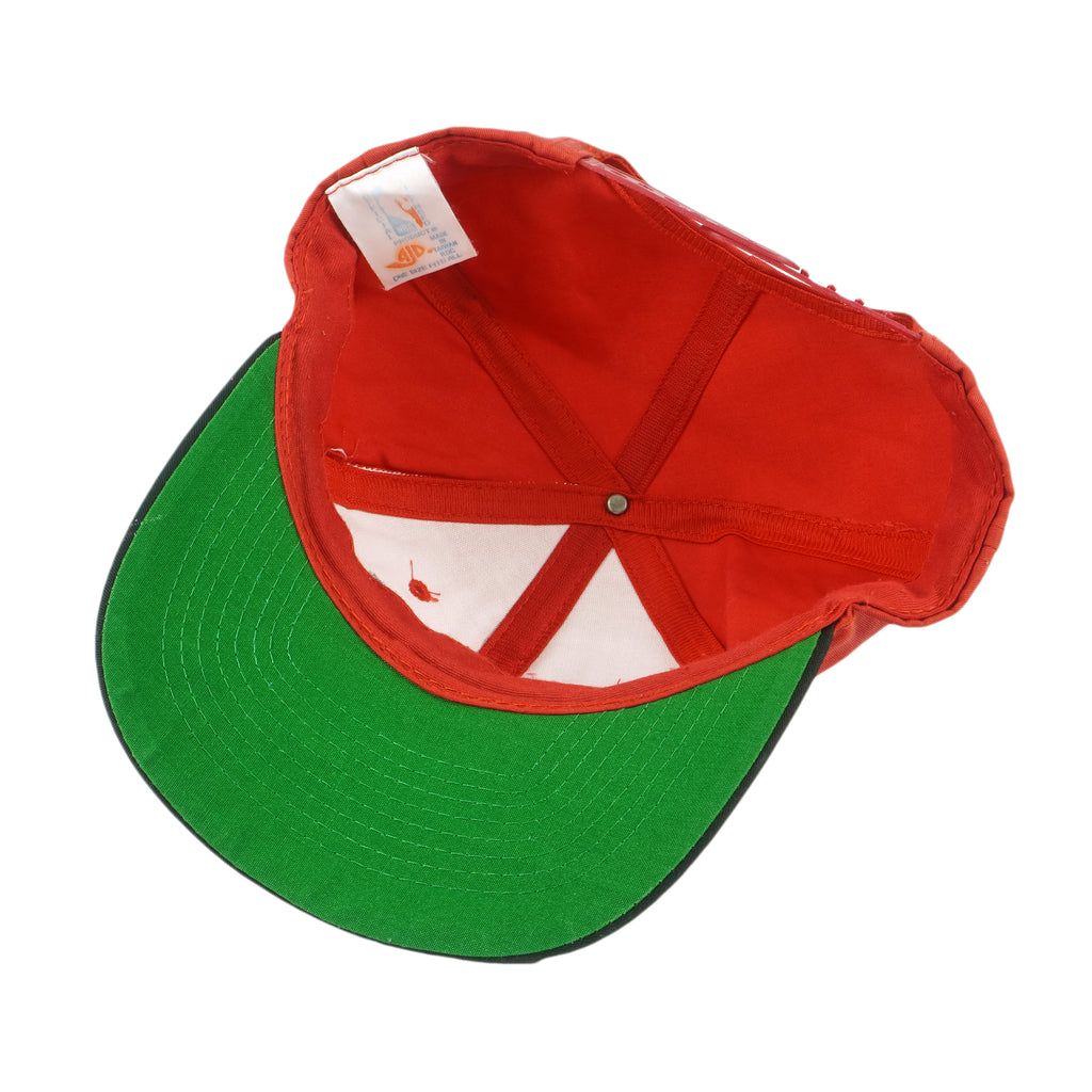 NBA (AJD) - Chicago Bulls Embroidered Snapback Hat 1990s OSFA