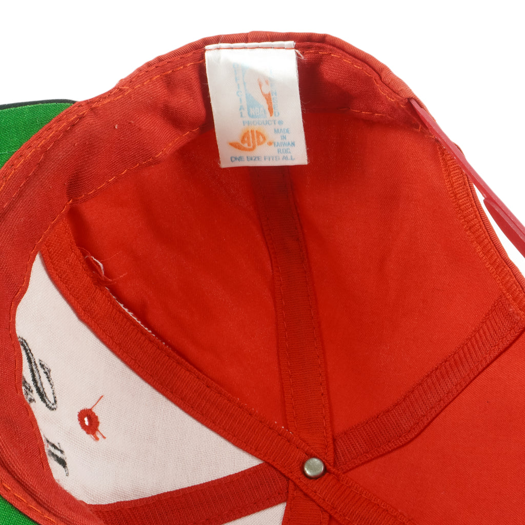 NBA (AJD) - Chicago Bulls Embroidered Snapback Hat 1990s OSFA