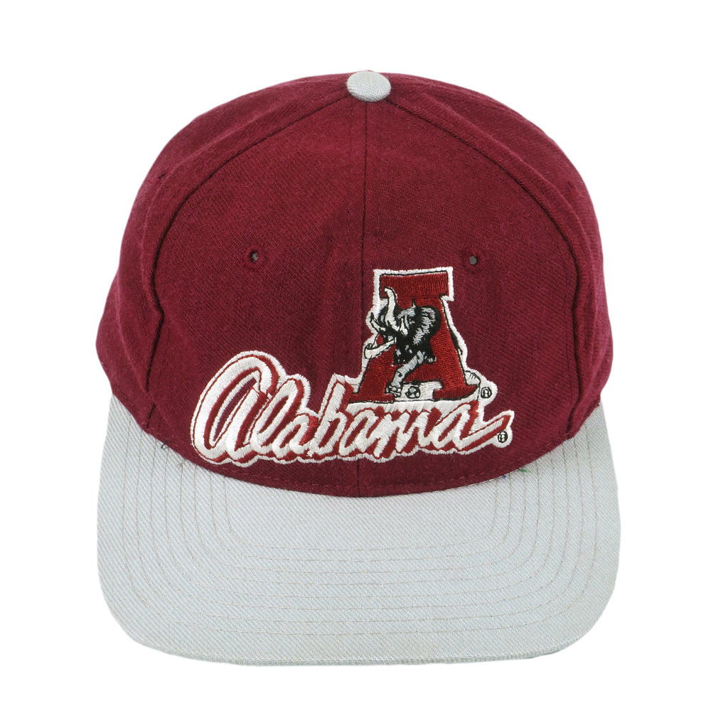 NCAA (The Game) - Alabama Crimson Tide Snapback Hat 1990s OSFA Vintage College Retro