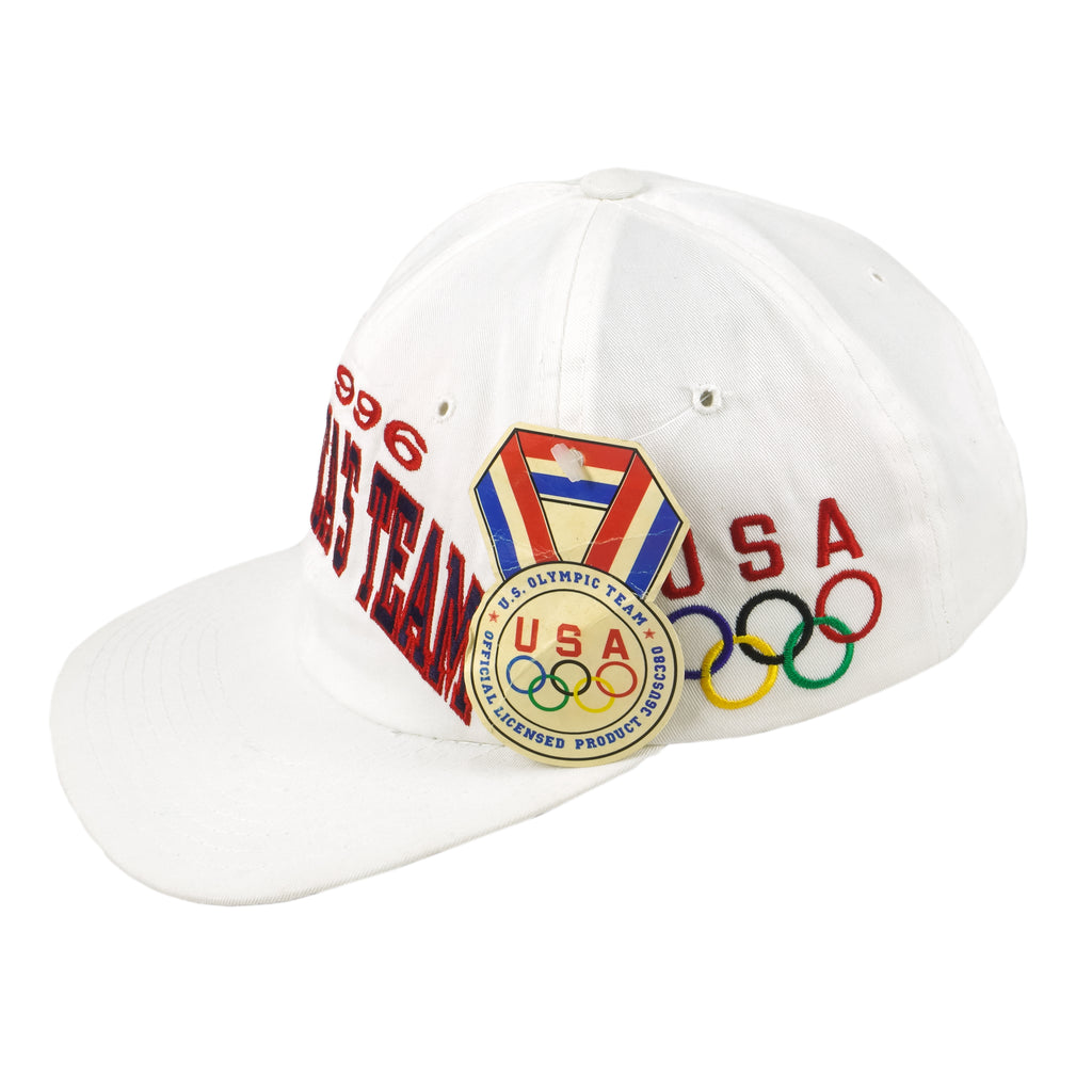 Vintage (First Pick Sports) - Americas Team Atlanta Olympic Games Snapback Hat with Tags 1996 OSFA