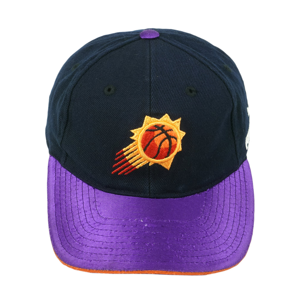 Puma - Phoenix Suns Embroidered Strapback Adjustable Hat 1990s OSFA Vintage Retro Basketball