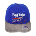NFL (Eastport) - Buffalo Bills Embroidered Spell-Out Snapback Hat 1990s OSFA Vintage Retro